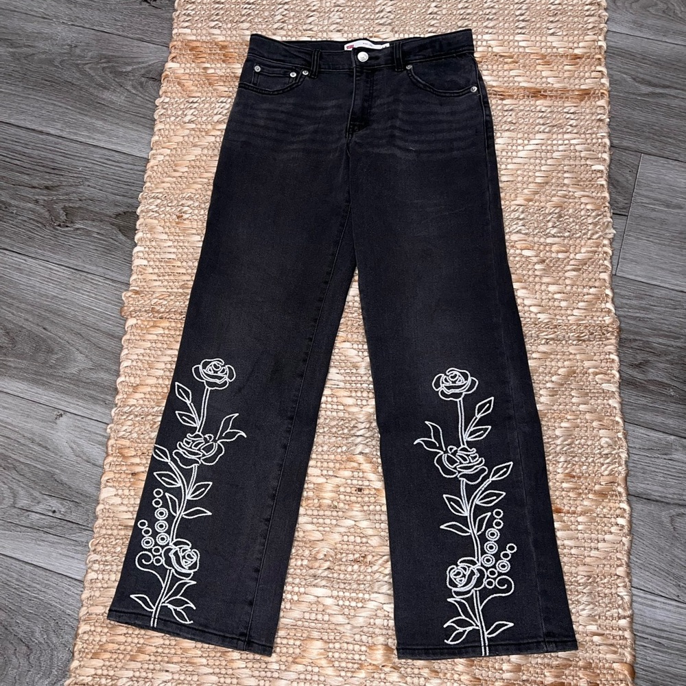 Teen Girl Trendy Jeans Lot Levi’s & Zara 3 Pairs Size 13/14